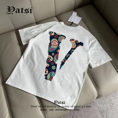 Camiseta Versátil de Algodón Puro de Manga Corta para Hombre Nuevo Estilo de Verano Camiseta Trendy Oversize de Media Manga