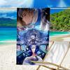 Proof Beach Towel with a Genshin Impact Navelette Pattern - Soft,absorbent,quick-drying,machine Washable - Perfect for Swimming,camping,bathing