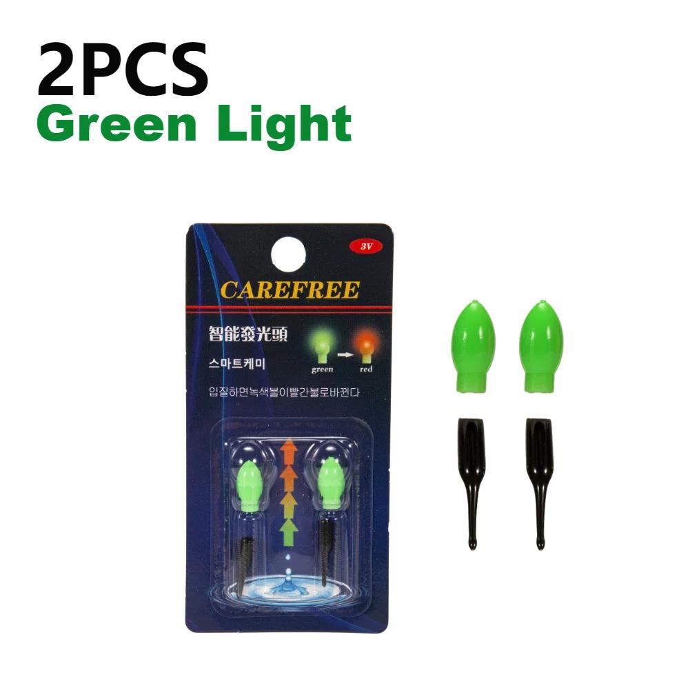 20-2pcs LED Float Tail Light With CR311 Battery 3D Gravity Sensing Fishing Float Light Deep Sea Fishing Accessories
