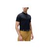 FILA Golf Solid Color Polo Shirt With Sun Protection And Breathable Cool Feeling Men tops Legendary-Blue A11M435143F-NV