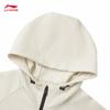 Li-Ning Men's Reflective Open-Front Hooded Sweatshirt AWDV801