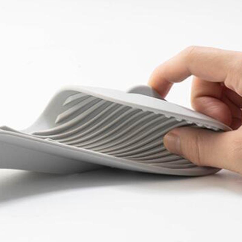 Silicone Kitchenware Tray, Kitchen Spatula, Soup Spoon, Silicone Spoon Holder, Household Thick Insulated Silicone Spoon Pad