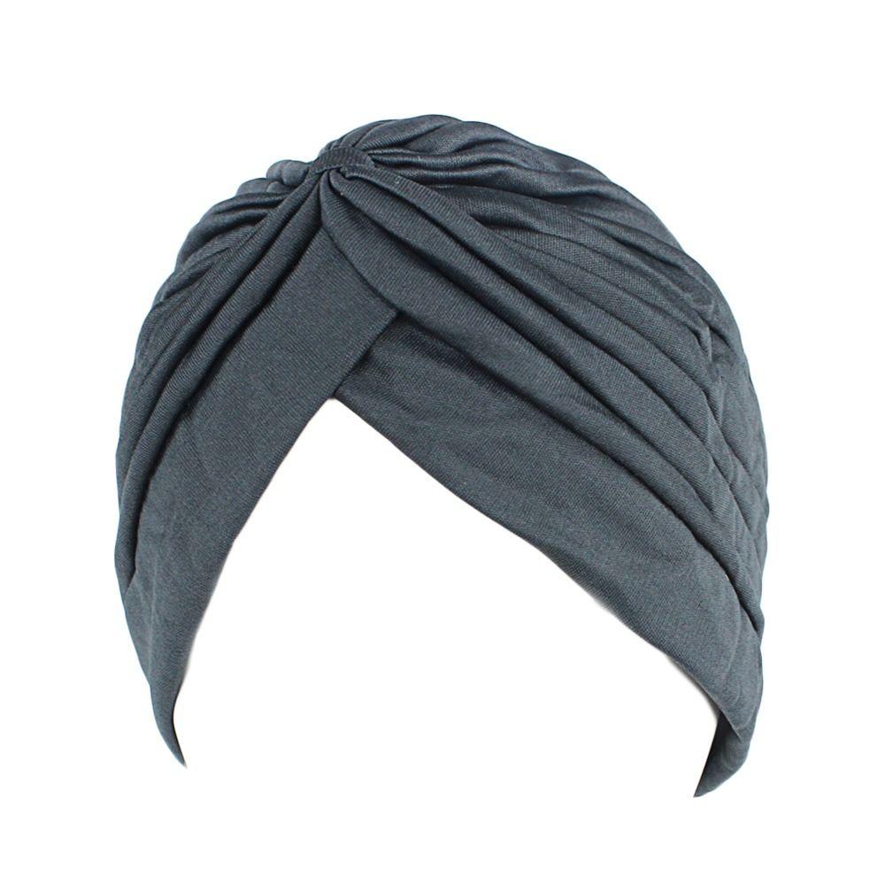 Kopftuch Schlafmützen Einfarbig Turban Kinder Nationaler Wind Baumwollmütze Bandana Chemotherapie Mütze