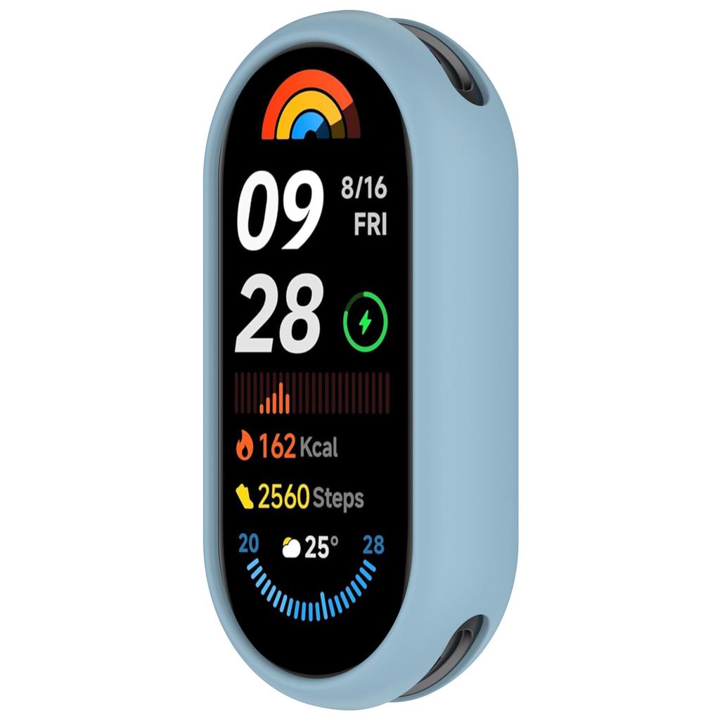 Weiche Silikonhülle Für Xiaomi Mi Band 10/9/8 Hohl Schützend Stoßfest Stoßstange Schale Für Mi Band 8/9/10 Schutz Zubehör