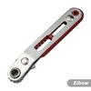 Multifunctional Bidirectional Ratchet Flat Head Elbow Flat Screwdriver Ratchet Wrench Cross-shaped Hexagonal Slotted Tool