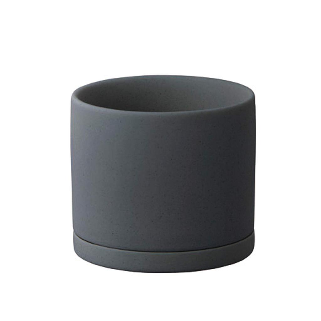 KINTO Plant Pot 191 Dark Gray 85mm 29212