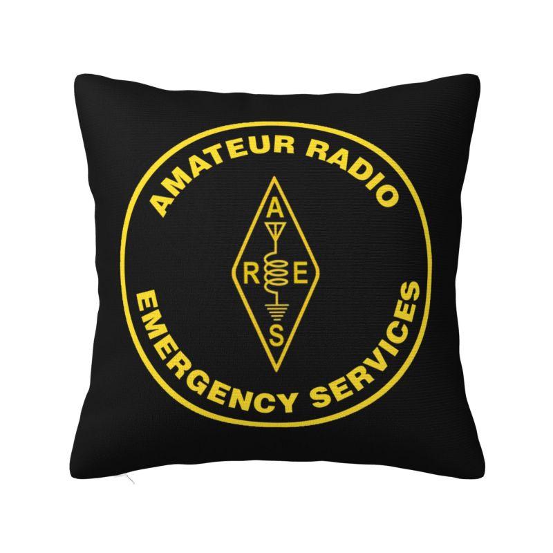 Licensed Ham Radio Operator Communications Cushion Cover cm Soft Throw Pillow Case Decoration Bedding Sofa Pillowcase
