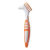 Denture Brush Denture Toothbrushes False Teeth Cleaning Brush Double Sided Toothbrush for Denture Cleaning Care