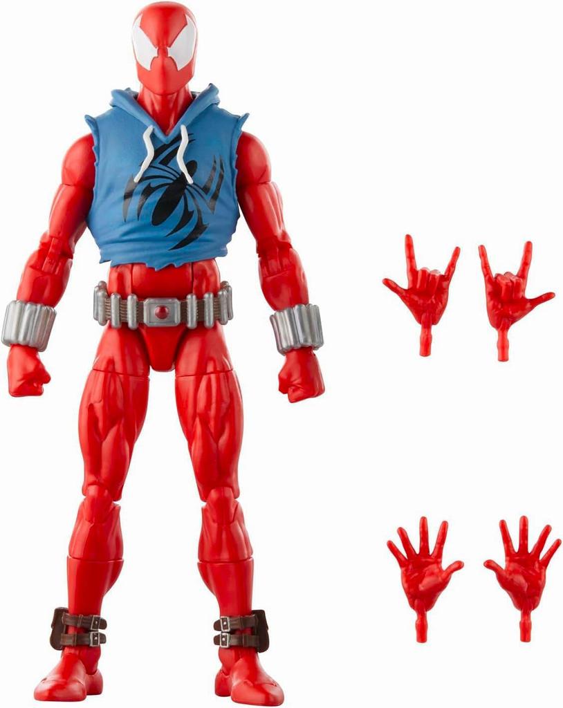 Hasbro Marvel Legends Retro-Verpackung 6 Zoll Actionfigur Scarlet Spider 2024 Legends ML Klon Ben Reilly Spider-Man [Artikel]