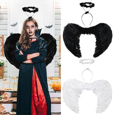 Mode Weihnachten Cosplay Halloween Kostüm Federflügel Engelsflügel & Heiligenschein Kostümzubehör