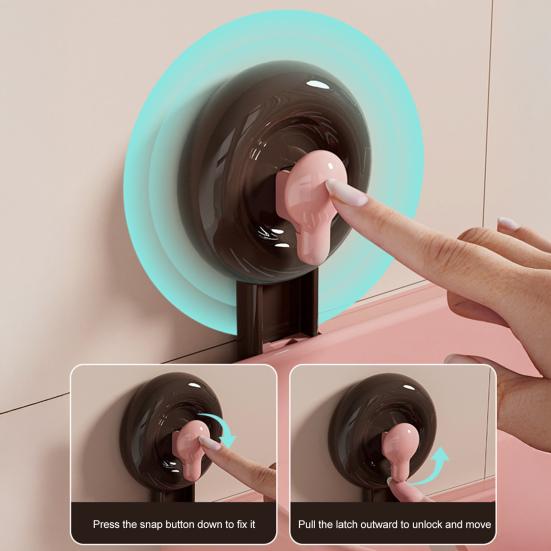 Storage Holder Drain Rack with Suction Cup Easy to Install