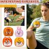 Weicher Bohnensack Spielzeug für Kinder Outdoor Werfen Interaktives Spiel Set Enthält Vier Verschiedene Cartoon Tierstile Langlebig und Sicher