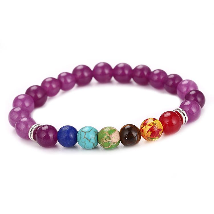 8Mm Prayer Beaded Bracelet, Emperor Stone, Agate Bracelet.