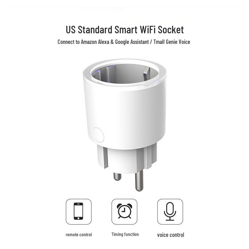 

EU WiFi Smart Socket with Alexa Voice Control
