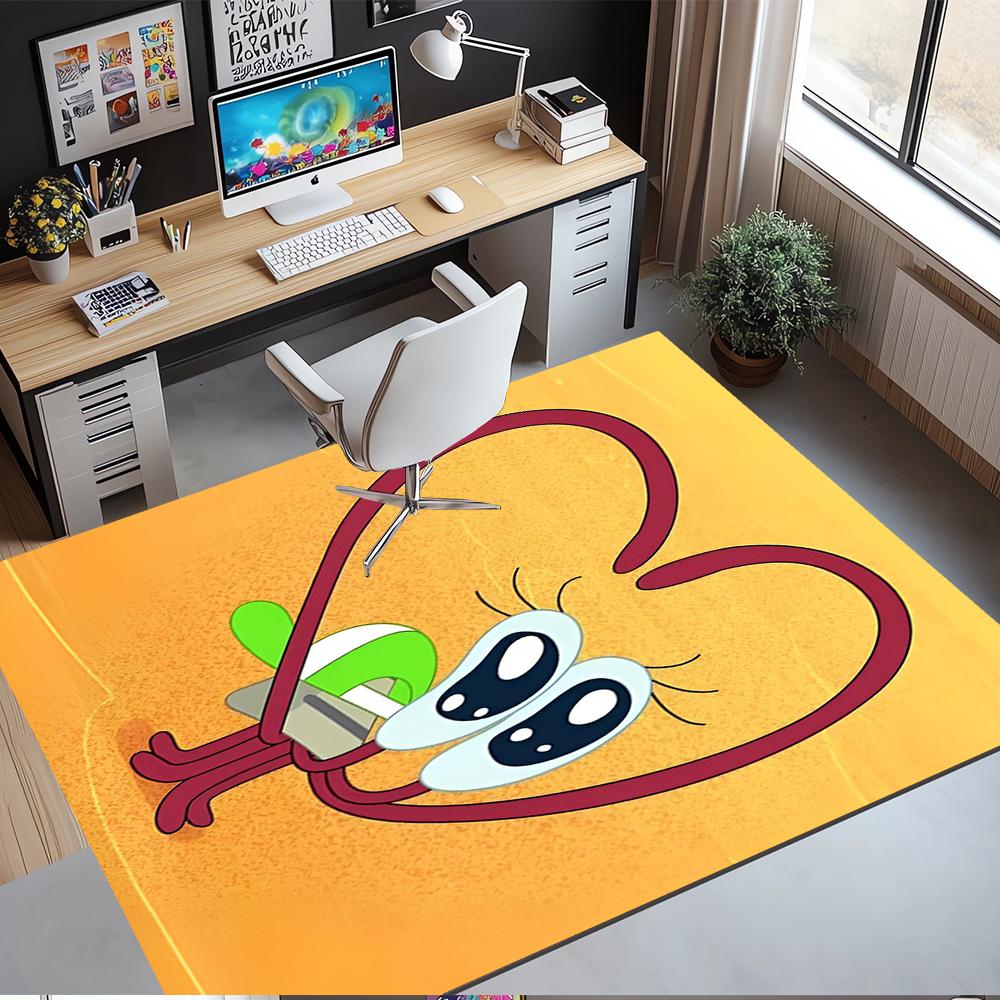 Zig & Sharko Printed Carpet Rug for Office Chair Living Room Bedroom Kitchen Room Decor Gifts