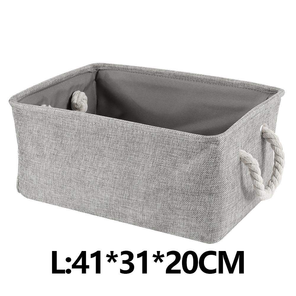 1/6Pcs Storage Cubes Closet Clothes Shoes Storage Containers Foldable Felt Fabric Cube Storage Bins Toy Cube Baskets Saves Space