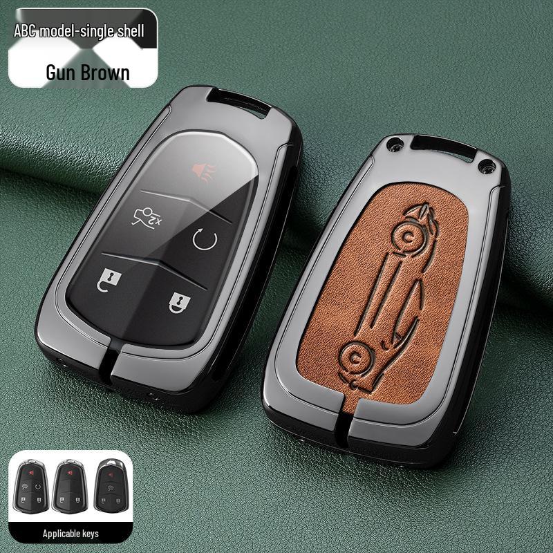 Cadillac XT5, CT5, XT4, XT6, CT6, XTS, ATSL, CT4 Premium Metal Key Cover