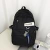 Schoolbag backpack, Korean style simple casual new model for middle and high school students, large capacity laptop backpack for men and women