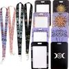 Moon Planet Cell Phone Lanyard: ID, Campus Meal, and Bus Card Holder