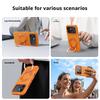 For Honor 600/600 Pro and Honor 500/500 Pro Case Rock Sand Strong Anti-Fingerprint Anti-Oil Magnetic 360° Rotatable Stand Cover