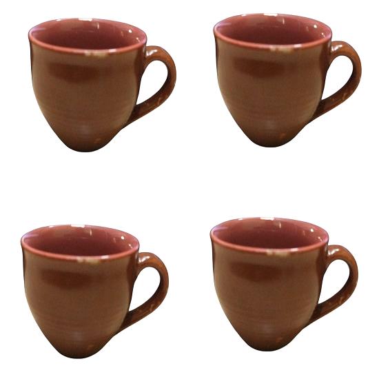 @ Cup With Handle For Serving Tea & Coffee Set Of 4 835 Gm