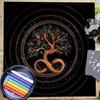 Metaphysical Game Mat Pendulum Divinations Altar Tablecloth Board Game Card Pad
