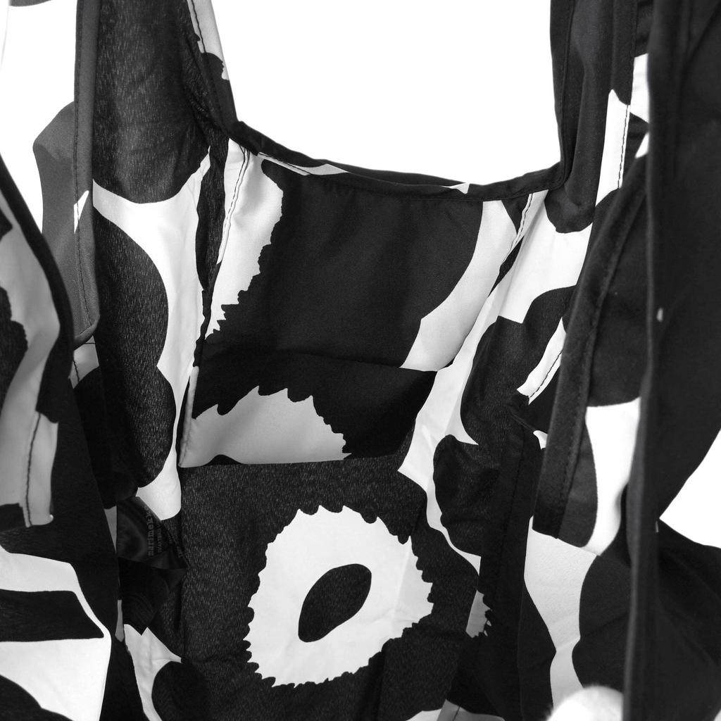 Marimekko Smart Bag Tote Bag 091492 190, Black, White [Parallel Import]