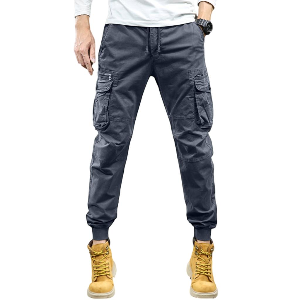 Men's Sports Casual Jogging Trousers Lightweight Hiking Work Pants Outdoor Pant