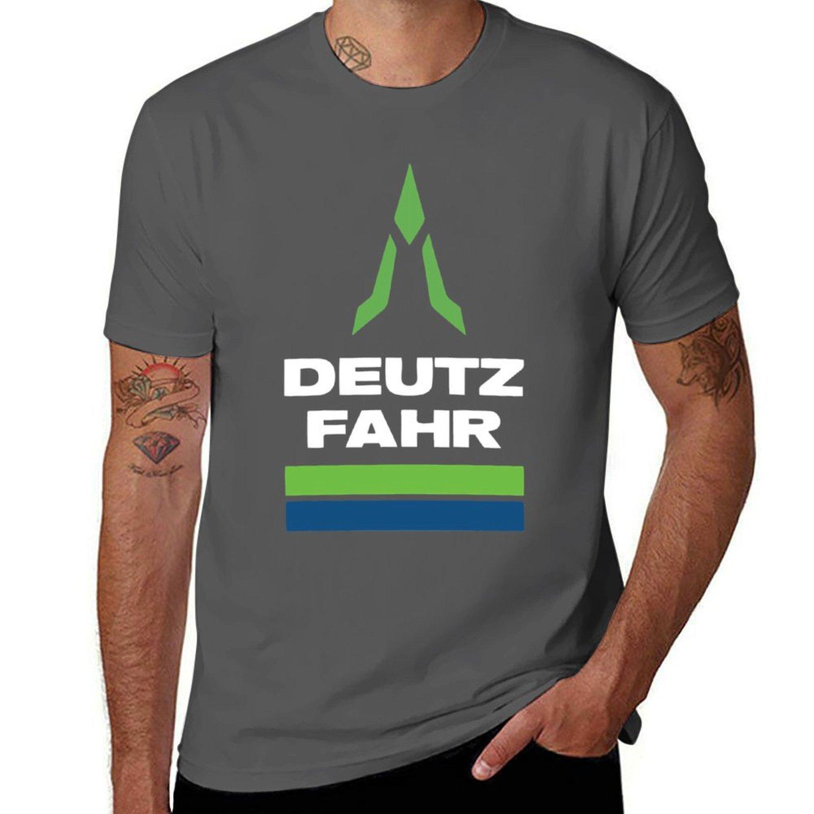 

Deutz Fahr T-Shirt sublime summer tops hippie clothes mens big and tall t shirts 4XL