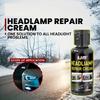 Car Headlight Refurbishment Kit, Headlight Polishing Paste, Professional Headlight Repair Paste, Solves the Problems of Headligh