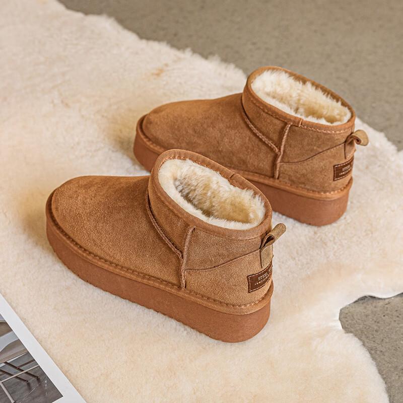 

Avant-Garde Winter Fur-Lined Snow Boots 40