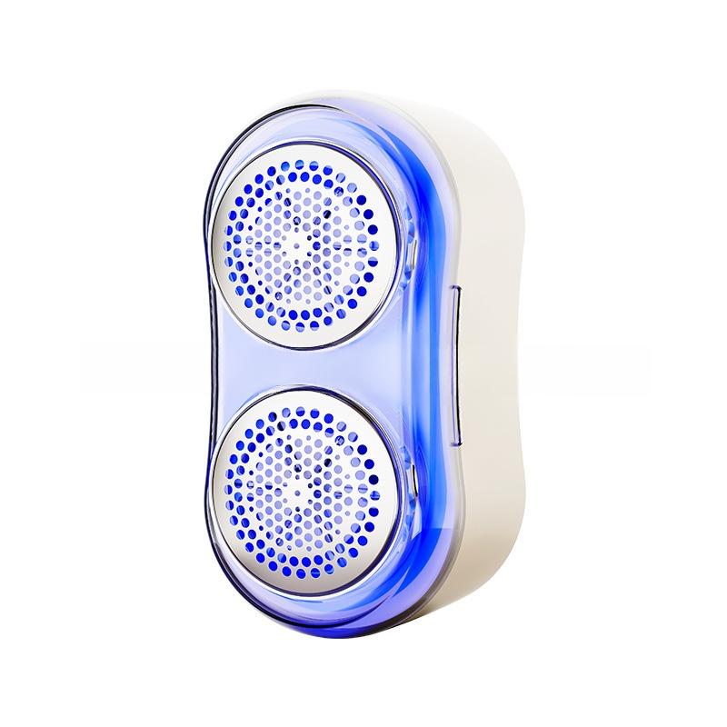 

Двухголовочный 6-лопастной удалитель ворса, перезаряжаемый, многофункциональный триммер-шарик с сетчатой крышкой, более безопасное использование для одежды, постельного белья, свитеров белый