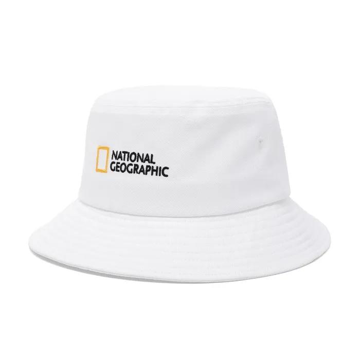 National Geographic N235AHA670 Small Logo Hat WHITE