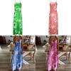 Women's Oversized Floral Printed Sleeveless Maxi Dress For Summer Holidays
