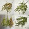 Artificial Greenery Stems Realistic Foliage Wedding Photography Props Home Dcor