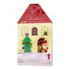 50Pcs Cute Christmas Cellophane Treat Bags Small Clear Gift Candy Cookie Goodies Bag for Holiday Party Favors