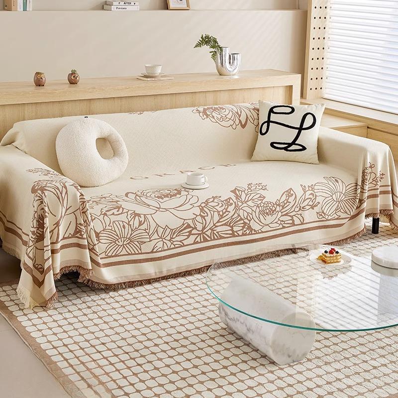 Chenille Sofa Cover Towel Four Seasons Universal Sofa Cover Cloth Anti-Scratching Sofa Towel Sofa Blanket