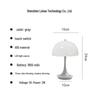 Danish Designer LED Bedside Wedding Table Lamp with Charging Feature