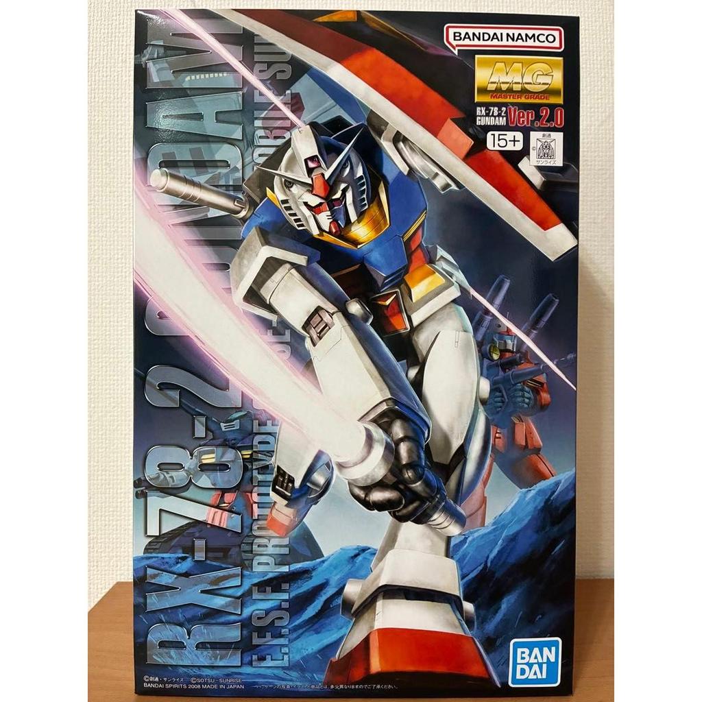 Used MG 1/100 RX-78-2 Gundam Ver.2.0 Bandai Gunpla