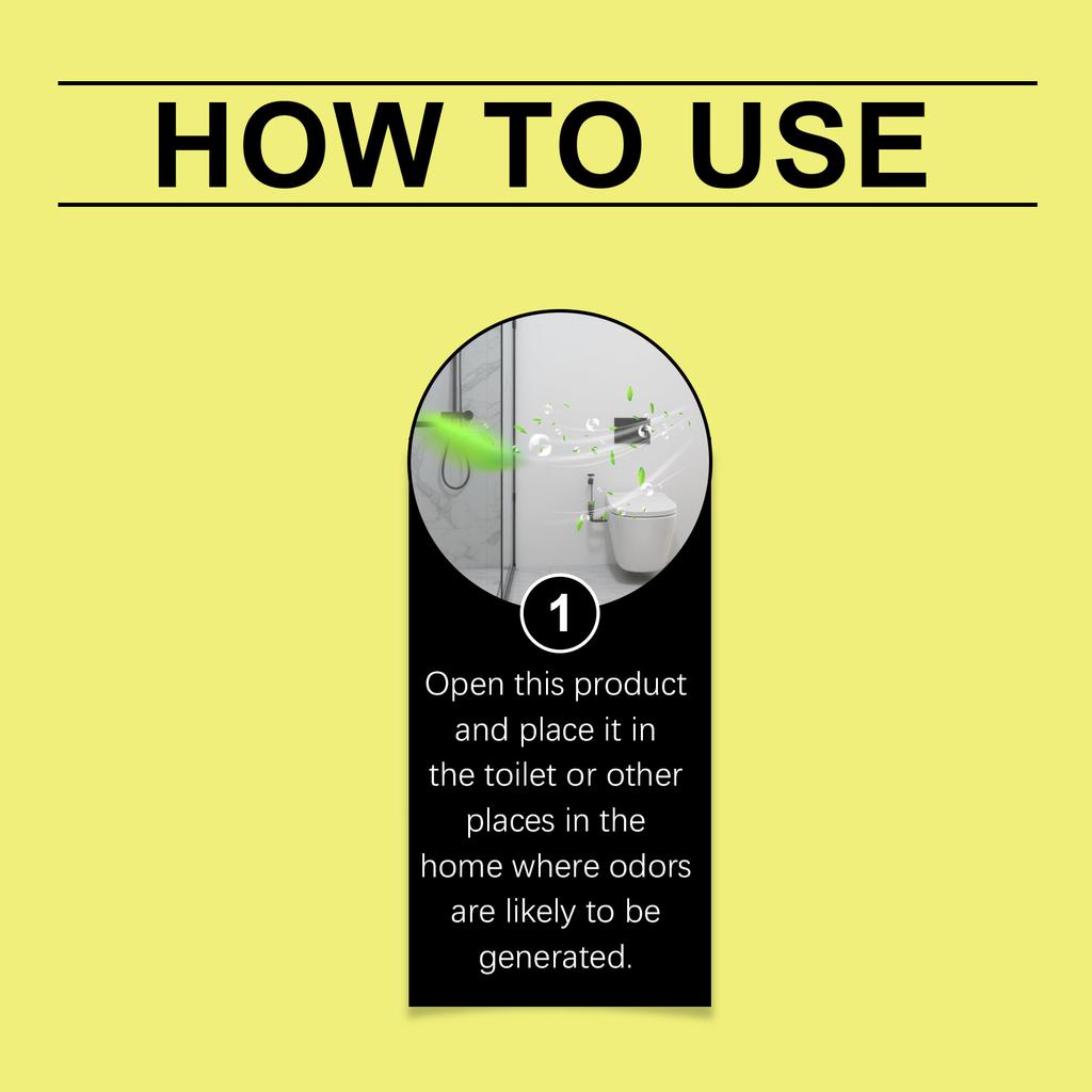 Box Freshener Household Deodorizer Is Suitable For Multi-place Deodorizers