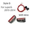 ZDVK6 Car Door LED HD Welcome Courtesy Shadow Projector Lamp Logo Light For Skoda VRS Octavia A5 MK2 Superb 2 MK2 3 MK3 3U 3V 3T 3V5