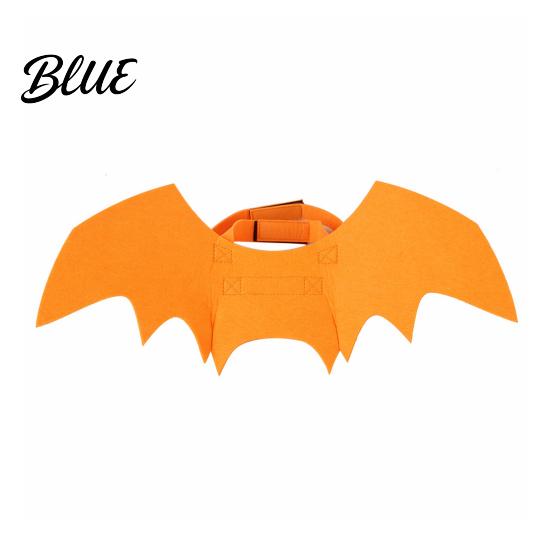 Pet Party Costume Cat Bat Wings Halloween Costume Puppy Cosplay Outfit Comfortable Wings Cute for Cats Dogs Dress Up Accessory Hook And Loop
