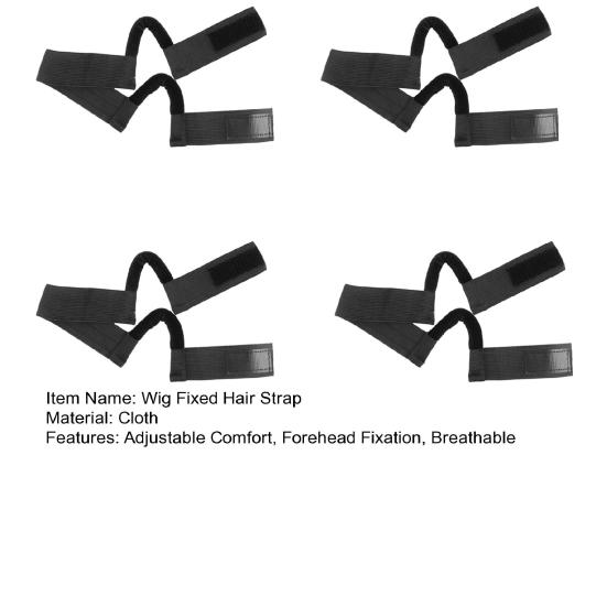 1/4Pcs Ear-Free Elastic Wig Band Lace Front Wigs Zero Ear Pressure Melting Edge Band Retractable Adjustable Headband