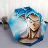 1pc Super Saiyan Automatic Umbrella 8-Bone Design Compact Gear for Outdoor Travel, Perfect Gift for Friends or Family y280828195
