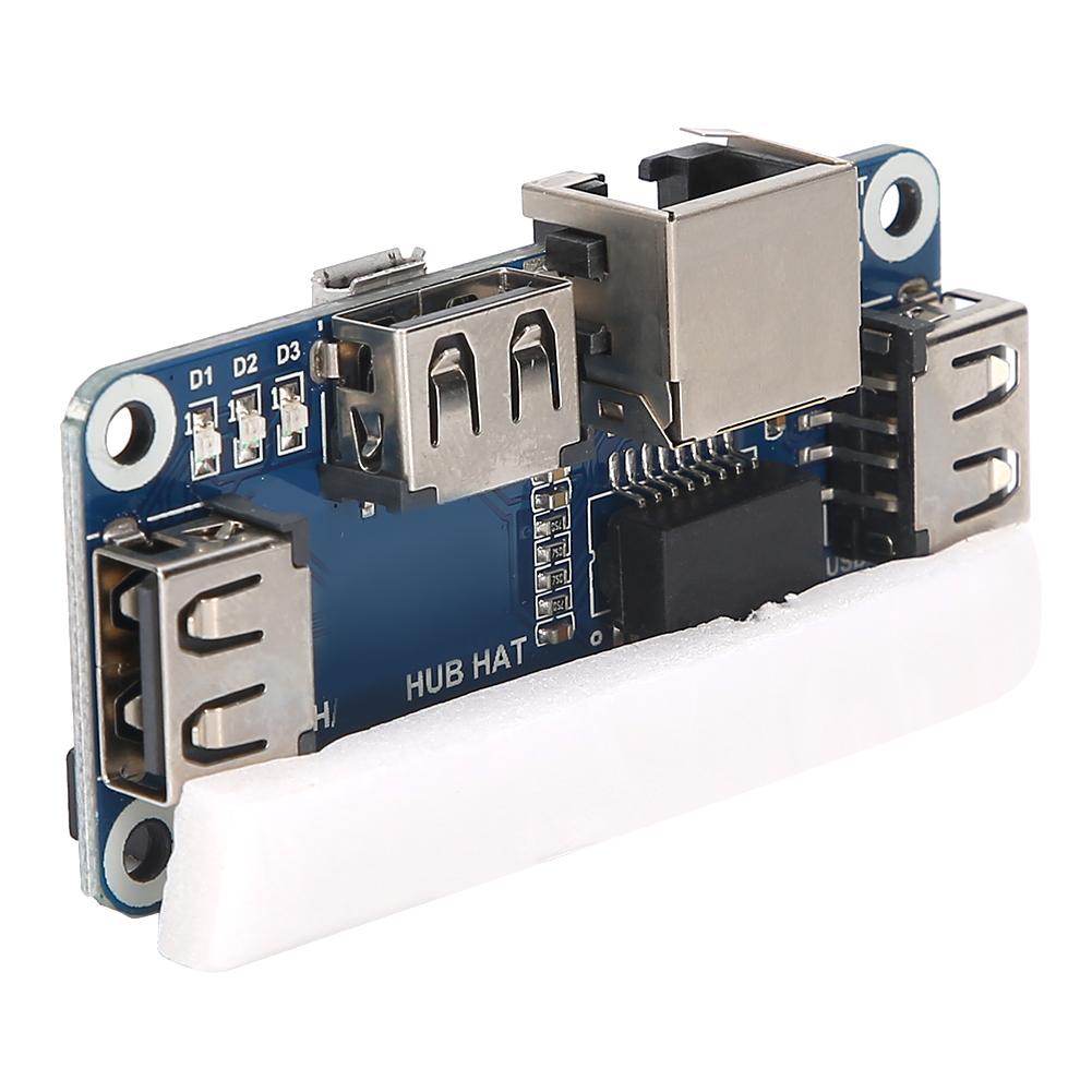 Power Expansion Board 3 Port USB Hub 4B Zero W Electronic Component for Raspberry PiExpansion Board