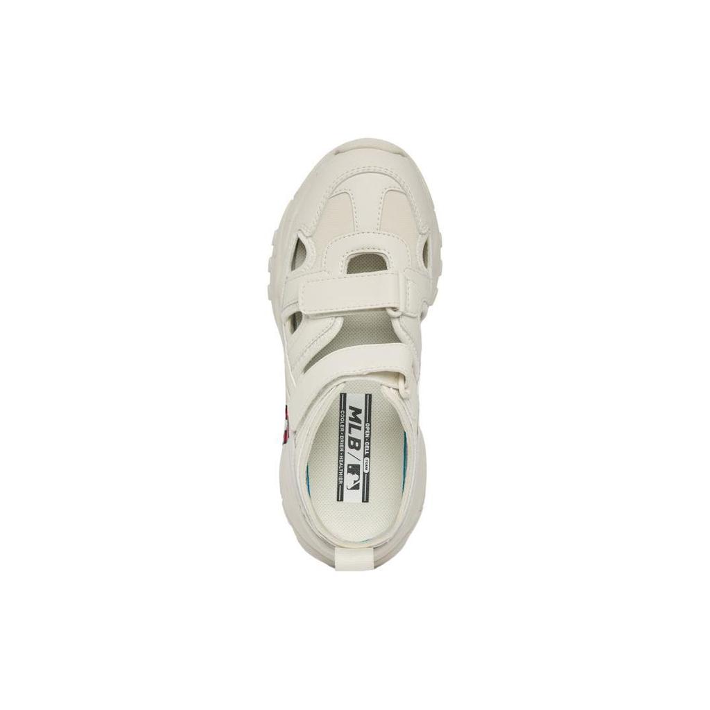 MLB Chunky Mask Sandals Unisex Sandals White 3ASDCH133-41IVS