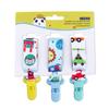 3Pcs/Set Cute Cartoon Dummy Baby Pacifier Clip Chain Holder Teething Soother