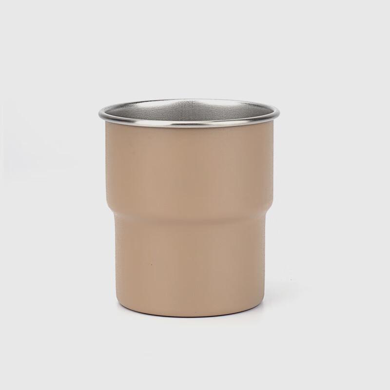 304 Stainless Steel Outdoor Camping Stackable Cup Set (4-Piece)