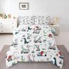 Feelyou Boys Race Car Twin Size Bedding Set Kids Racing Car Comforter Extreme Sports Comforter Set for Teens Cool Car Comforter Car Room Dec