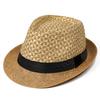 Men'S Hat Summer Shade Straw Hat Middle-Aged And Elderly Woven Top Hat Outdoor Dad Spring And Autumn British Jazz Hat